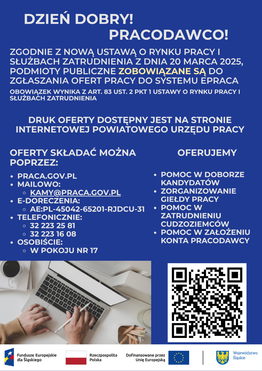 Zdjęcie artykułu Zmiany w zakresie zgłaszania ofert pracy - nowy obowiązek pracodawców!